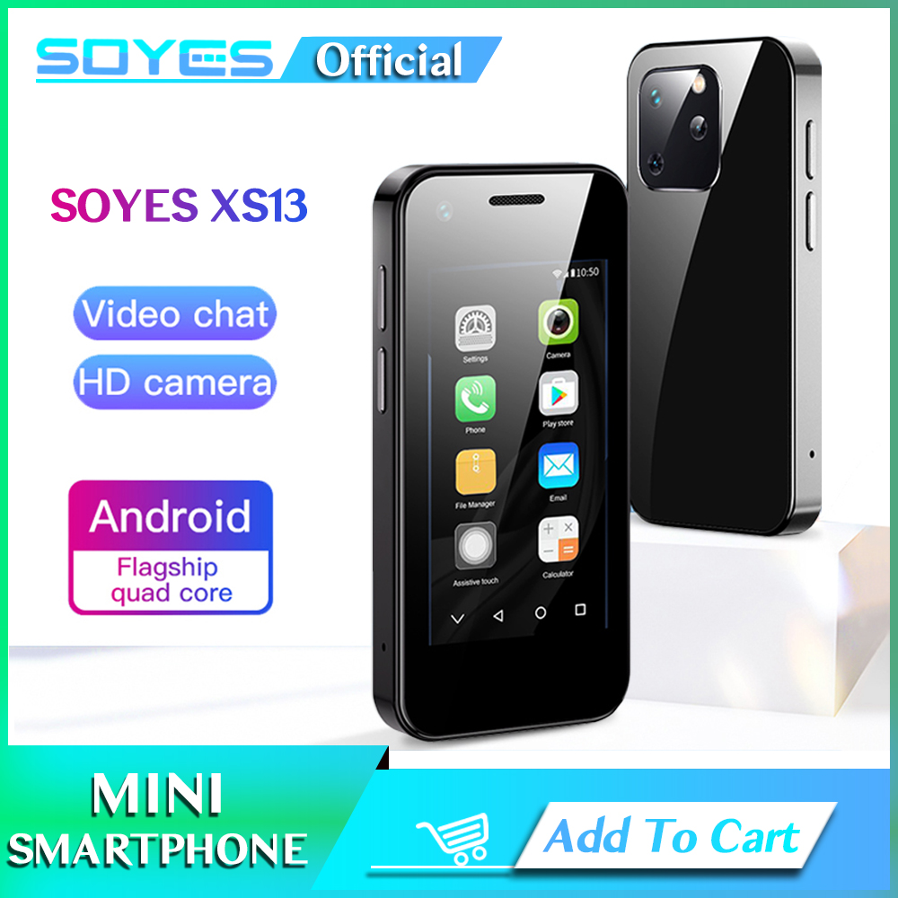 SOYES-Smartphone XS13 Mini, Android 6.0, 1 Go de RAM, 8 Go de ROM, appareil photo Epi5MP, Google Play, petits cadeaux pour les touristes, 2.5 pouces