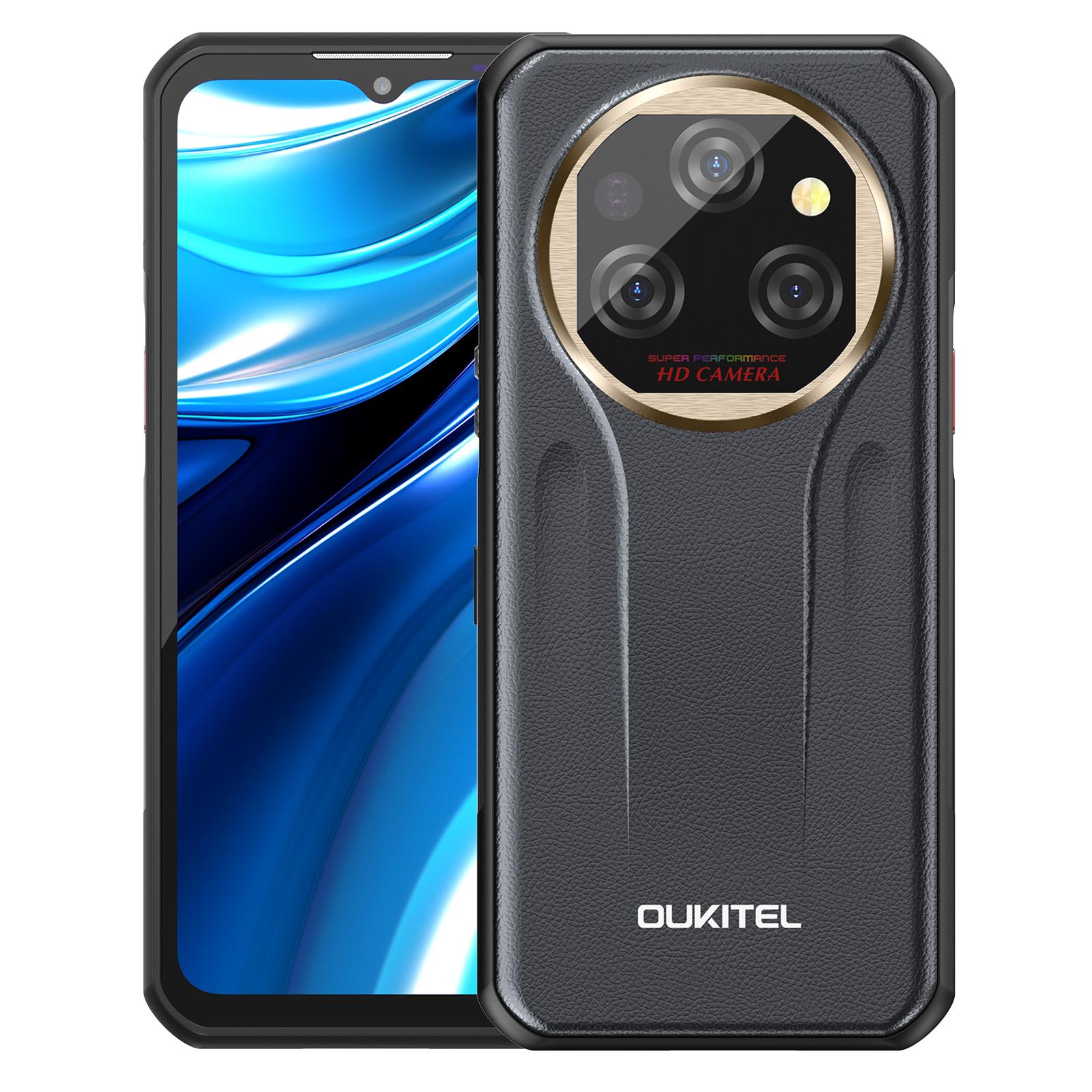Oukitel WP39 Pro 5G Smartphone robuste 6.6 pouces FHD + IPS 12GB + 512GB 64MP caméra 11000mAh batterie Vision nocturne Android 14 NFC
