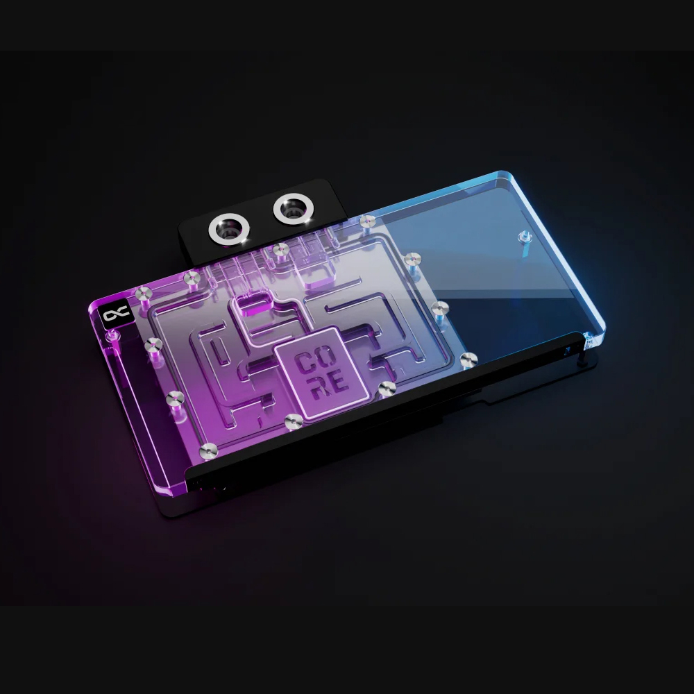 Alphacool Core – bloc d'eau pour Gigabyte Radeon RX 9070 XT GAMING OC, refroidisseur de carte graphique ELITE 16G avec plaque arrière