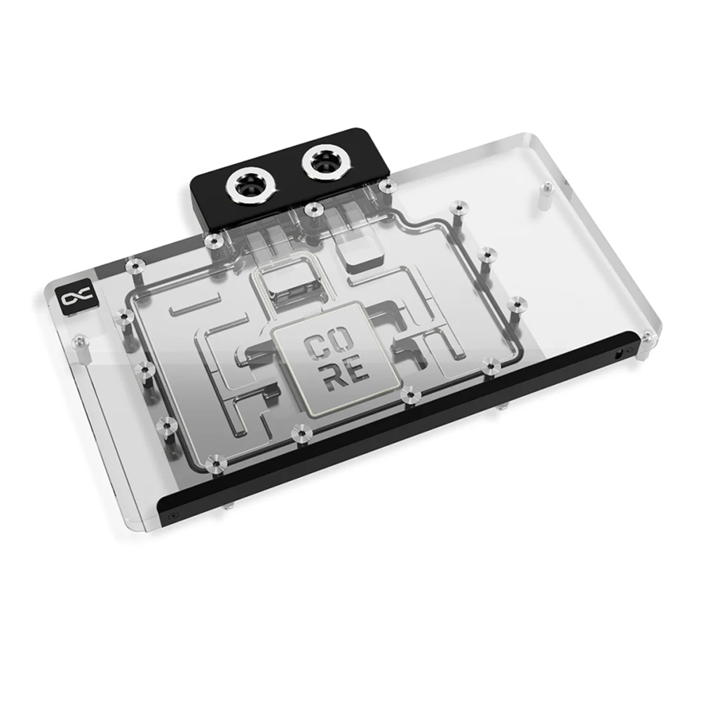 Alphacool Core GPU bloc d'eau Compatible Asus Prime Radeon RX 9070/9070XT OC, TUF Gaming Radeon RX 9070 XT avec plaque arrière