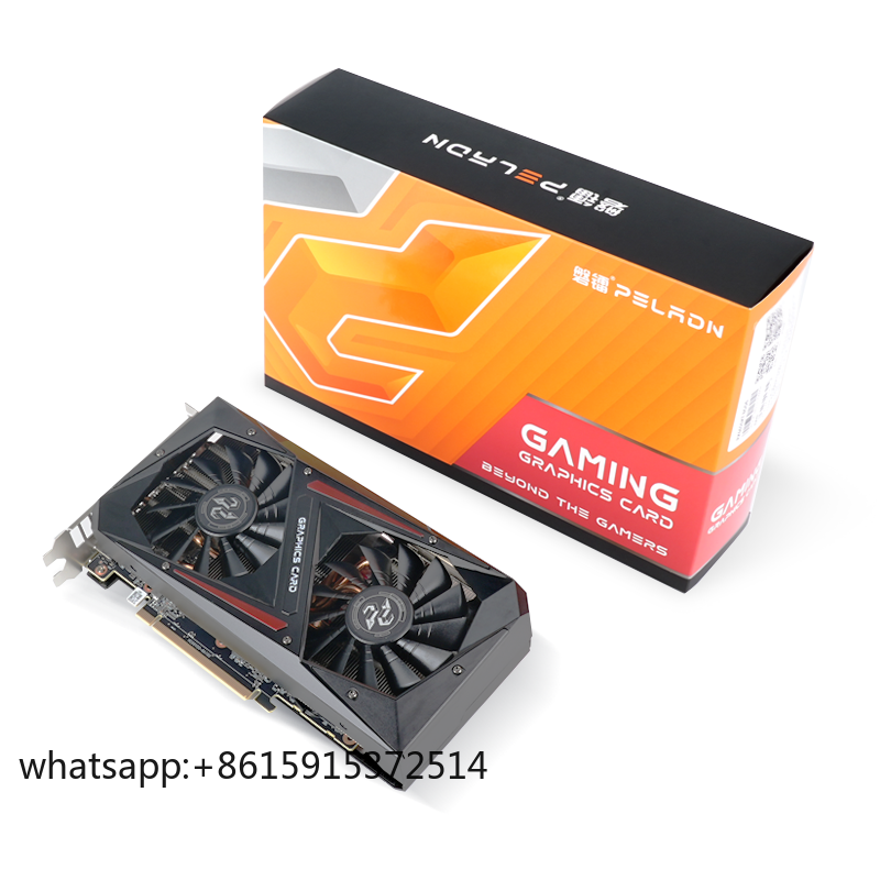Original AMD Radeon RX 6600 XT 8GB double ventilateur carte vidéo PC GPU RX 6650 XT GDDR6 128 bits 8 broches carte graphique de jeu pour ordinateur de bureau
