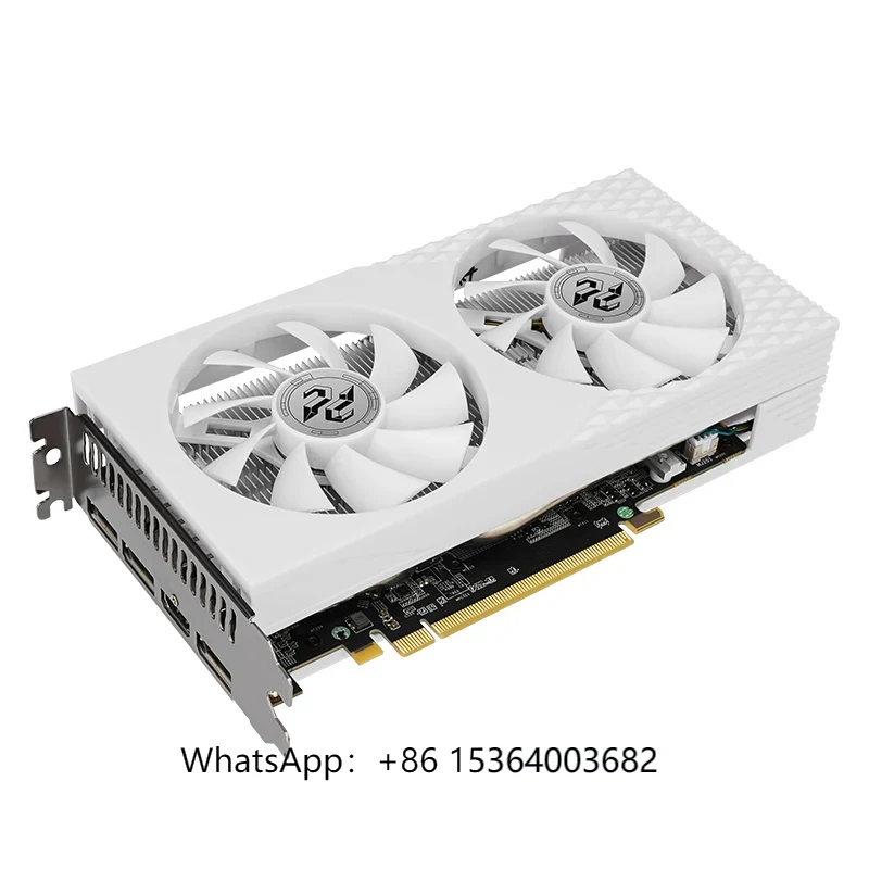 Original AMD Radeon RX 6600 XT 8GB double ventilateur carte vidéo PC GPU RX 6650 XT GDDR6 128 bits 8 broches carte graphique de jeu pour ordinateur de bureau
