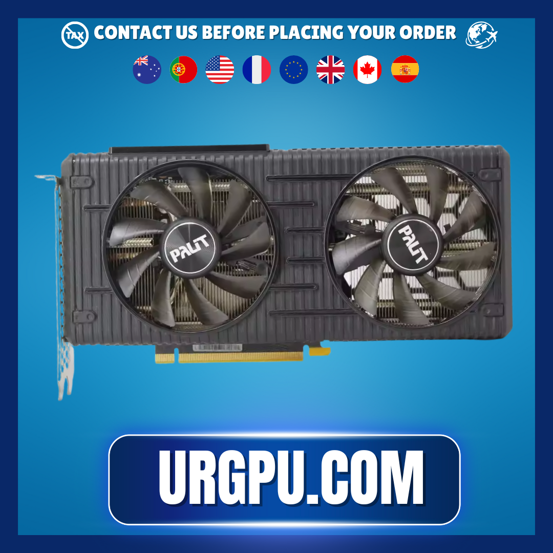 GPU GAMING Palit 3060ti NVIDIA RTX UTILISÉ - 8 Go - GDDR6 - Utilisé