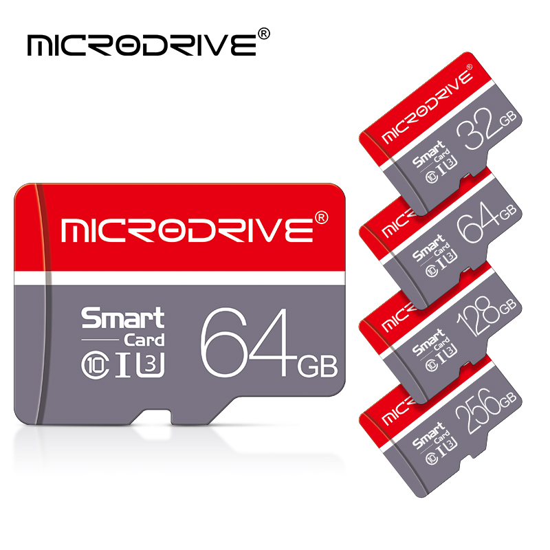 Mini carte mémoire SD pour smartphone, haute vitesse, 256 Go, classe 10, micro TF, lecteur flash, 4 Go, 8 Go, 16 Go, 32 Go, 64 Go, 128 Go