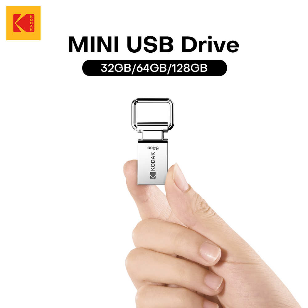 KODAK K112 Mini clé USB USB USB2.0 stylo mémoire 32GB 64GB128GB U disque USB2.0 mémoire Portable pour voiture PC