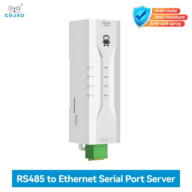 Serveur de Port série RS485 vers Ethernet COJXU NE2-D11, Communication MQTT à très petit Volume, passerelle ModBus TCP/IP vers RTU DC 8-28V