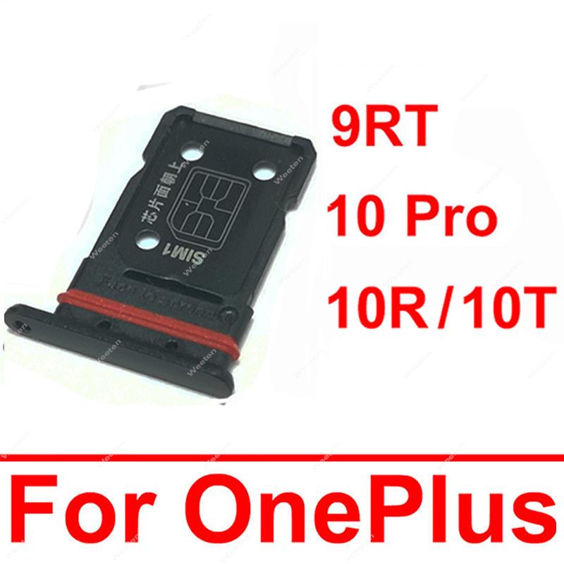 Adaptateur de fente de carte SIM pour Oneplus, pièces de lecteur, 9RT, 10 Pro, 10R, 10T