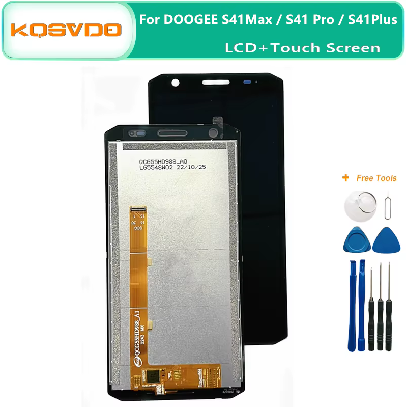 Nouveau Original Doogee S41 S41Pro S41 T S41MAX S41 Plus écran Lcd + accessoires de réparation d'écran tactile pour téléphone intelligent Doogee S41 Pro