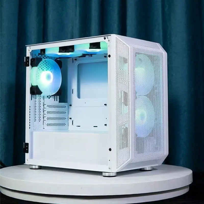 Personnalisation PC de jeu Core I5 11600KF RTX3060TI 8G 32G RAM 1 to SSD 3A jeux cadre haut boîtier blanc pur porte magnétique