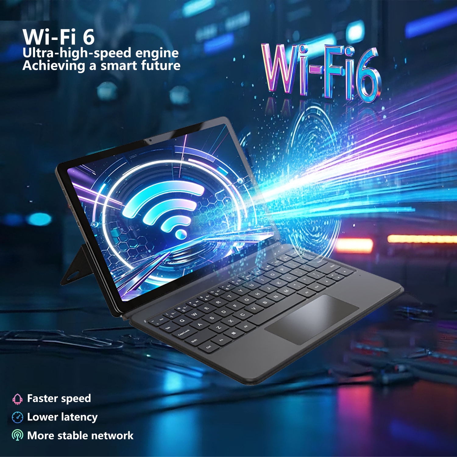 BNCF nouveau livre 11 Win11 2-en-1 tablette 12GB LPDDR5 + 256/512GB NVMe SSD 11 pouces ordinateur portable AlderLake N150 CPU Wi-Fi 6 BT 5.0 ordinateur portable