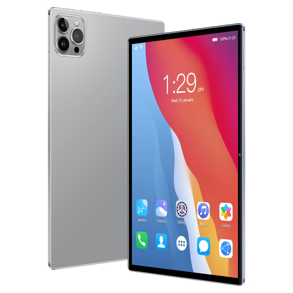 Tablette Android 11, 10.1 pouces, processeur Octa-Core 4 go + 64 go, batterie 5000mAh, écran tactile IPS FHD 1280x800, caméra 2MP + 5MP, Bluetooth