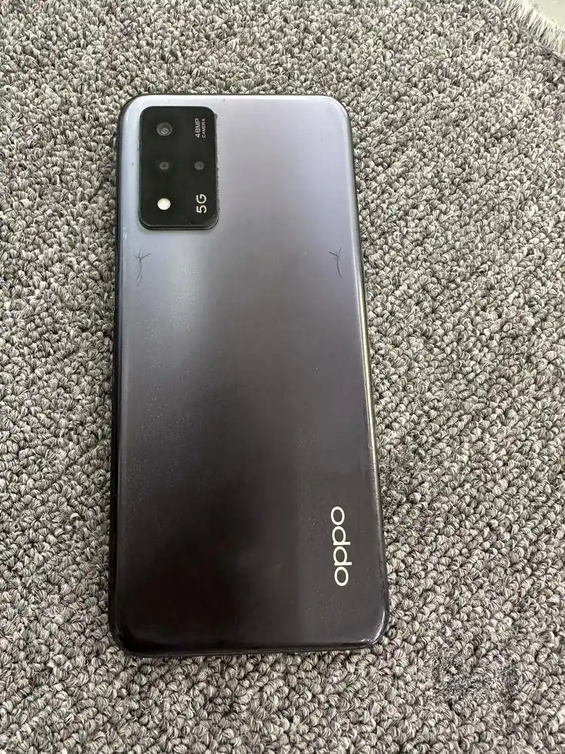 Oppo A93s 5G Smartphone téléphone Android 90hz taux de rafraîchissement CPU MediaTek Dimensity 700 téléphone utilisé